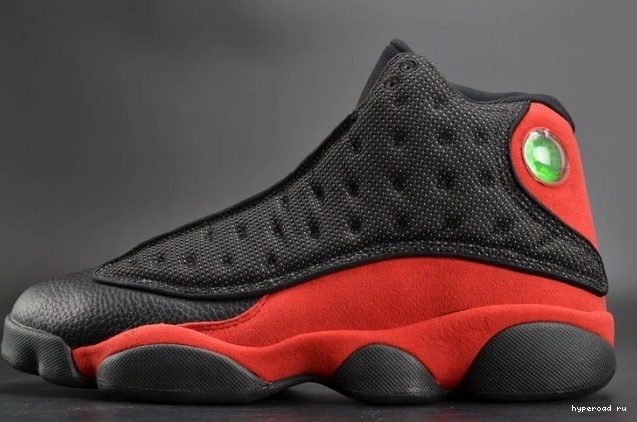 Jordan mens 414571-004  13 Air red black RetroBred 0613